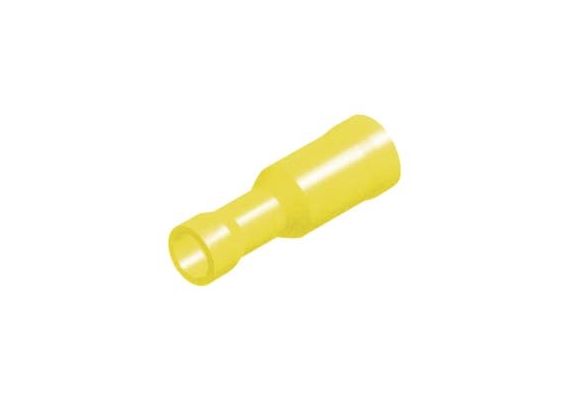 FEMALE BULLET DISCONNECTOR BRASS/PVC/STUD:5/L:25.5