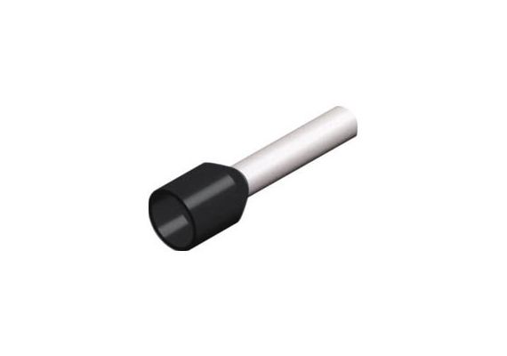 PIPE BARE TERMINAL BLACK ROHS 1.5mm