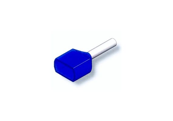 FLAT INSULATED TERMINAL BLUE ROHS 2Χ0,75mm