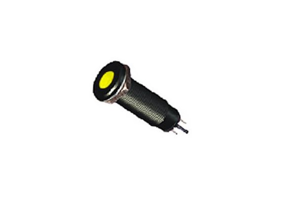 Indicator W/Led-8mm-220VAC-Yellow