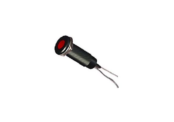 PANEL INDICATION LAMPS 6mm LED RED 220VAC/DC