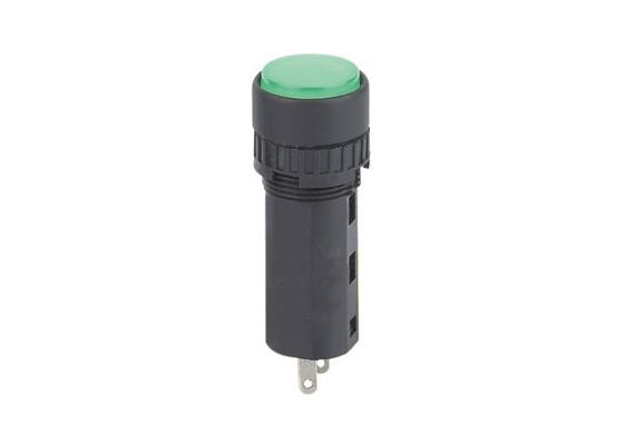 Indicator Lamp W/LED-16mm-24VAC/DC-GREEN