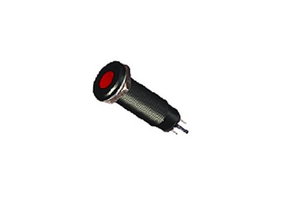 Indicator W/Led-8mm-24VAC/DC-Red