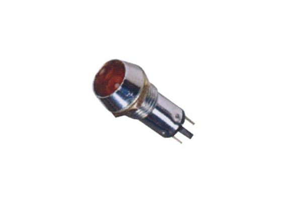 Signal Lamp W/LED-8mm-6~220V-Red