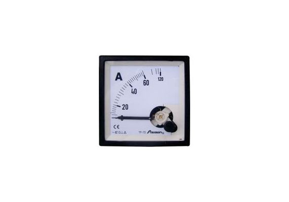 PANEL AMPEROMETER 96X96 AC 0-20A