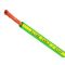 SILICONE CABLE 1Χ0.50mm² GREEN- YELLOW