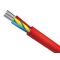 SILICONE CABLE 3X0.75mm² STRANDED TIN-PLATED RED