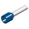 PIPE BARE TERMINAL BLUE ROHS 0.75mm